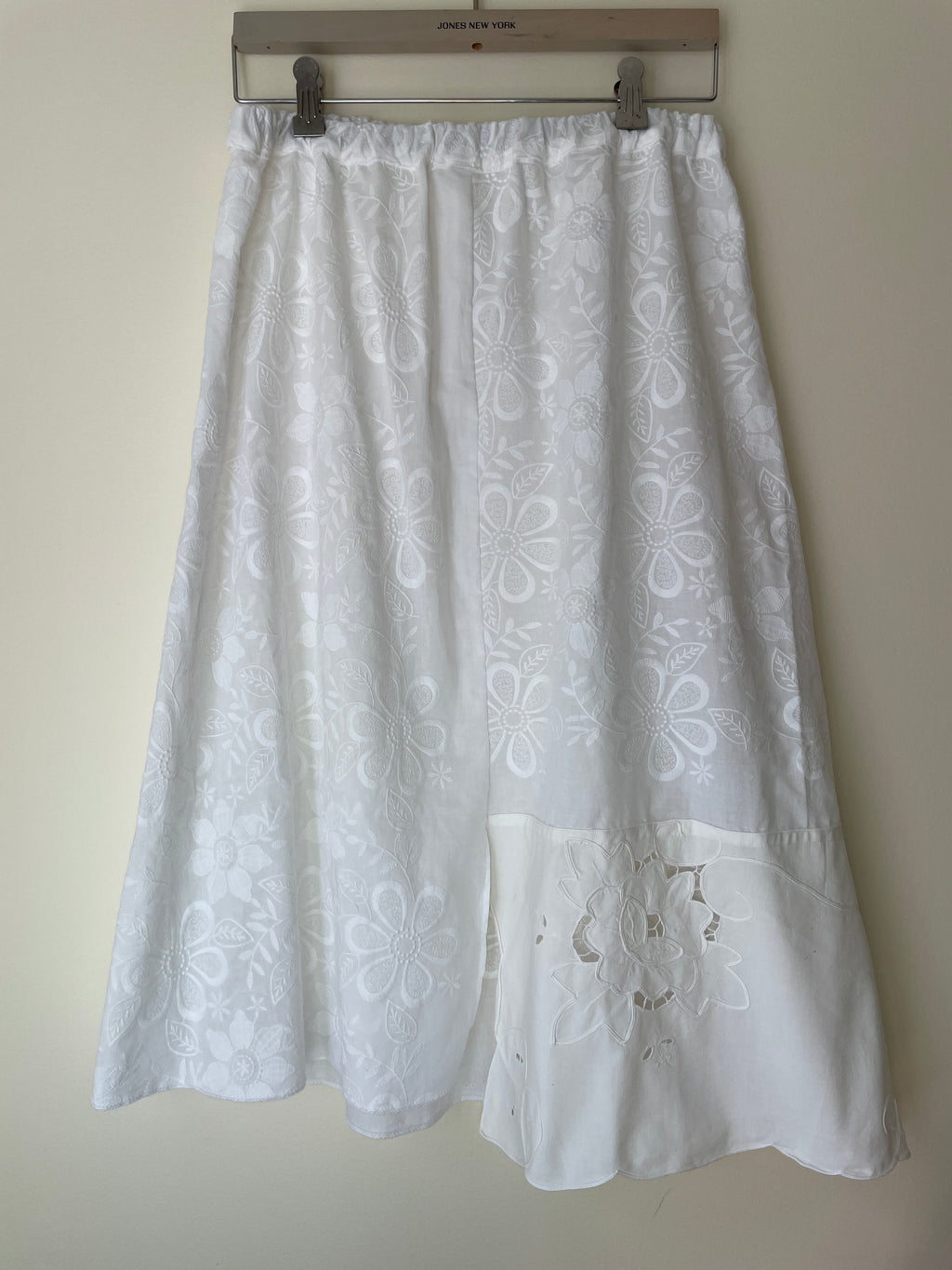 Drift Skirt | Made from existing material | White flower