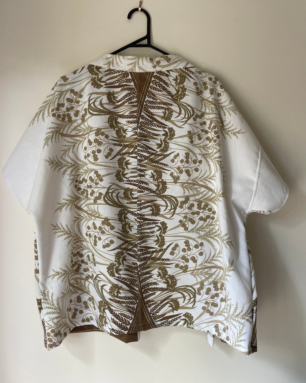 Loose fit Tunic | Harvest tablecloth design | Sustainable fashion