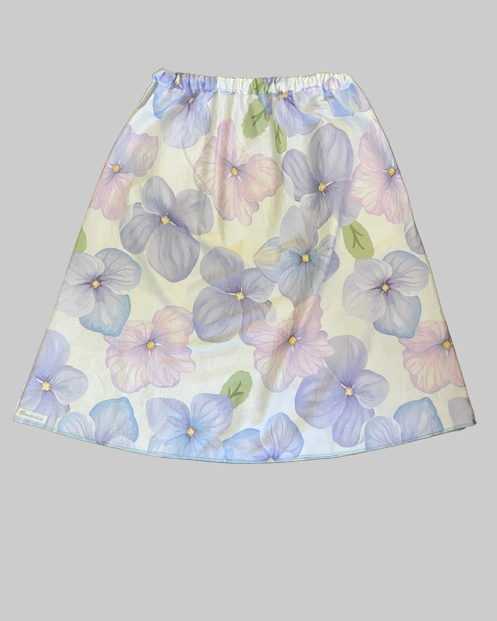 Floral-patterned skirt 