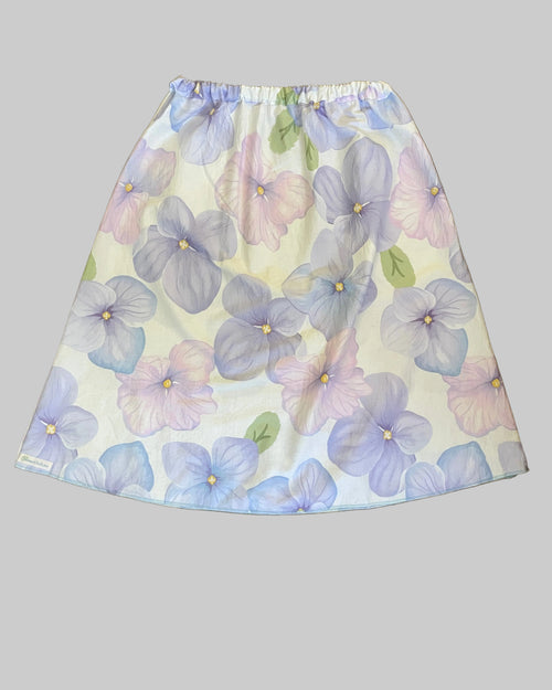 Floral-patterned skirt 